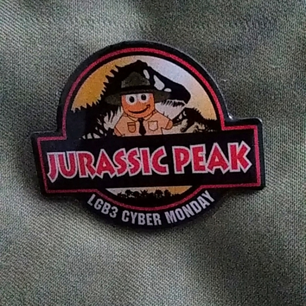 Amazon Employee Peccy Pin Jurassic Peak Cyber Monday